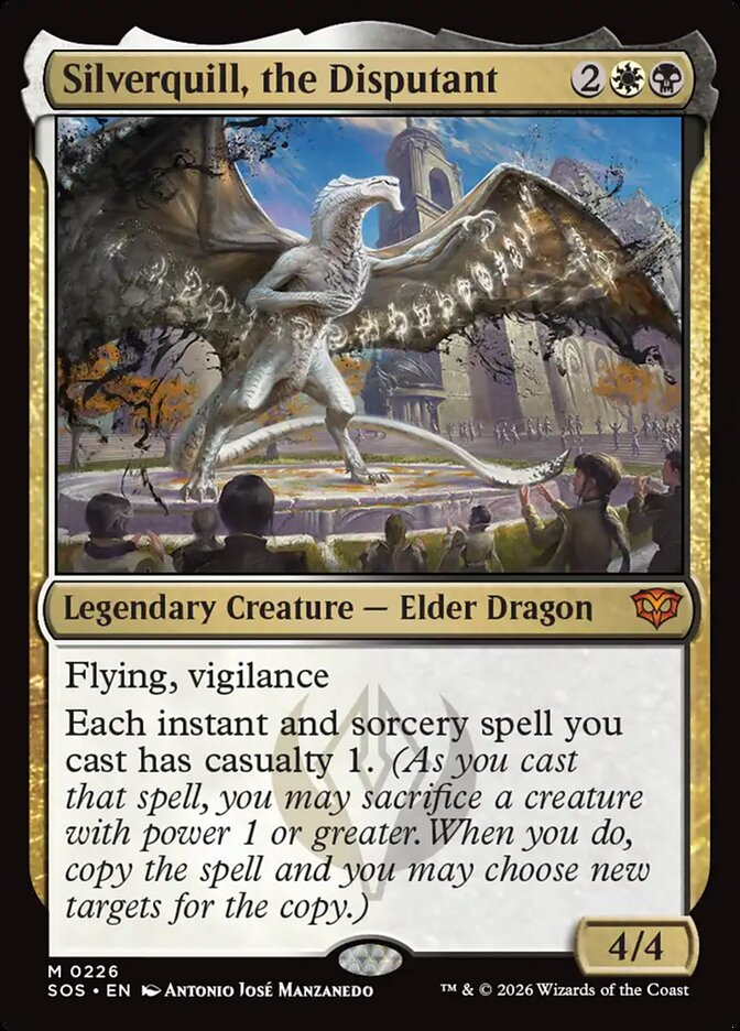 Silverquill, the Disputant (SOS) - Cardhoarder