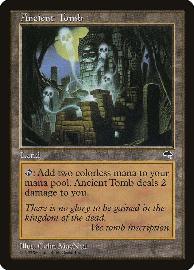 Ancient Tomb マジック：ザ・ギャザリング Ancient Tomb (TE) - Cardhoarder