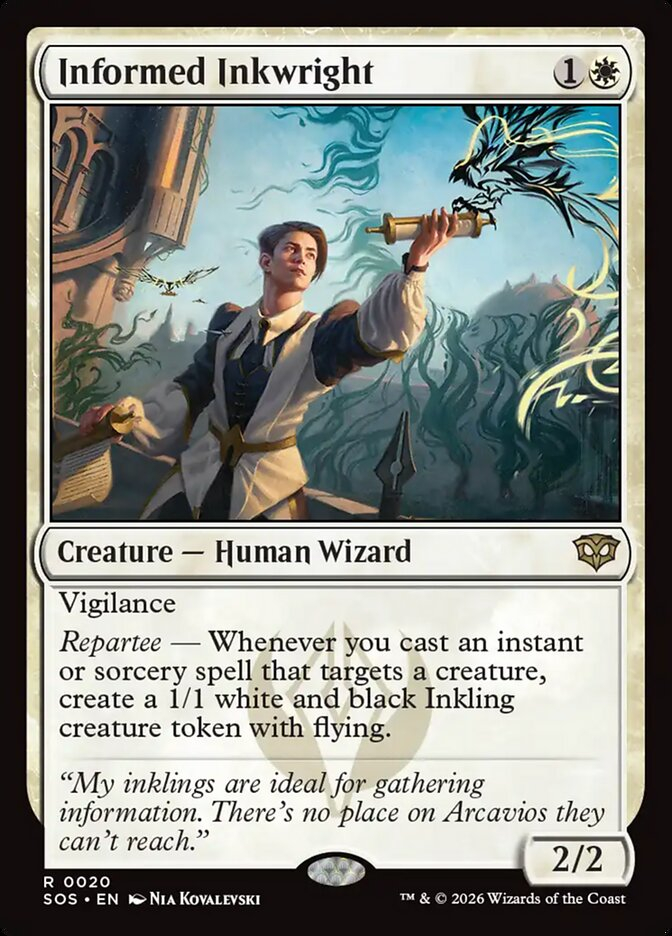 Informed Inkwright (SOS) - Cardhoarder