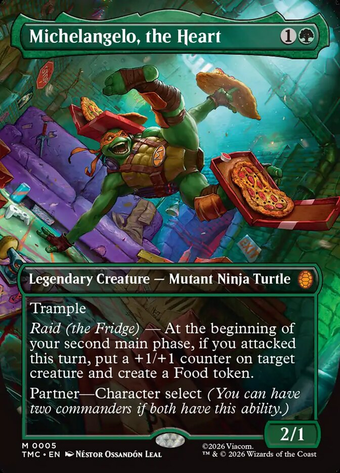 Michelangelo, the Heart - FOIL (TMC) - Cardhoarder Michelangelo, the Heart - FOIL (TMC) - Cardhoarder
