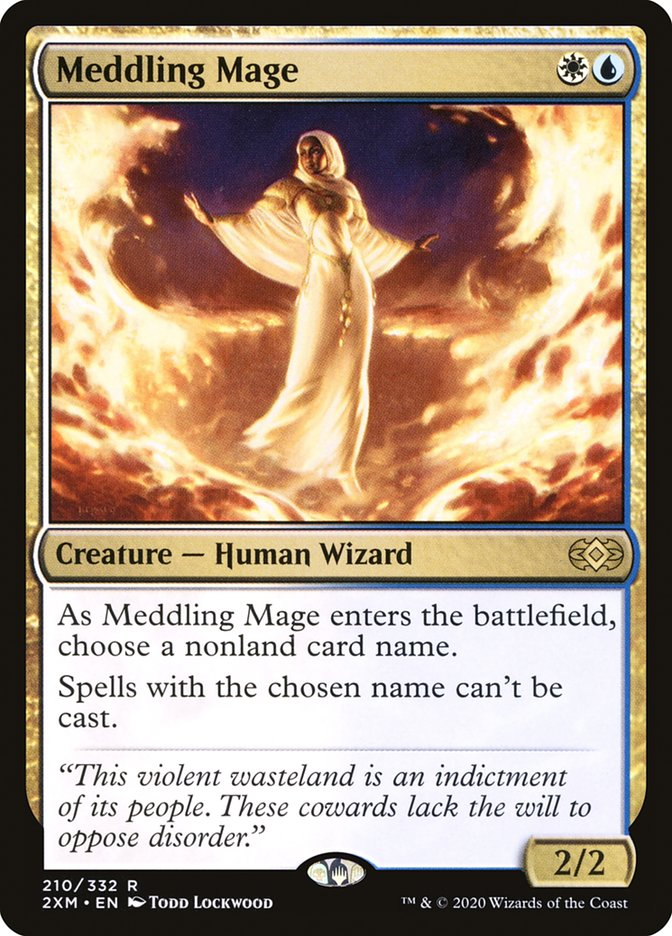 MTG Meddling Mage FOIL (Moderately Played) – Fun Box Monster